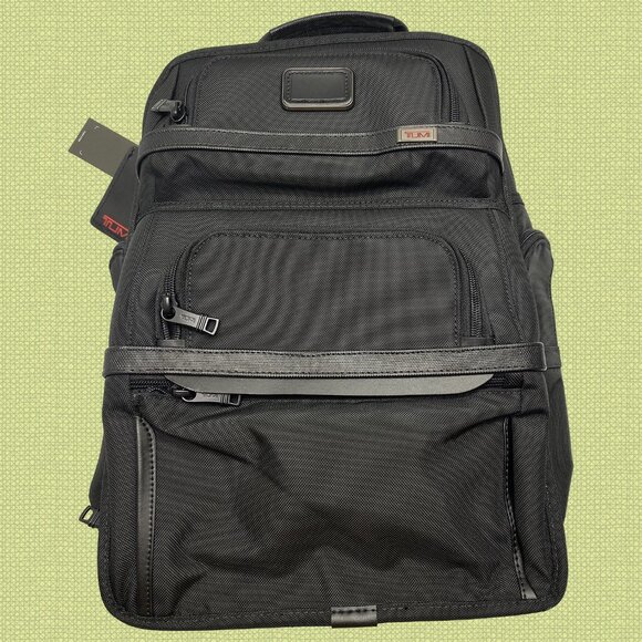 TUMI Alpha 3 Backpack | Ballistic Nylon Large Capacity | Business & Travel - Picture 1 of 6